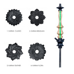 Wasserpfeife (Körper) Karma 3.2 Stripe Green