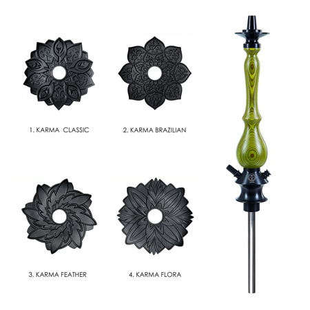Wasserpfeife (Körper) Karma 3.1 Green