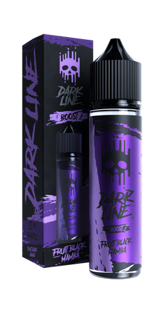 Longfill Dark Line Boost 12/60ml - Black Fruit Mamba