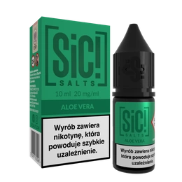E-liquid SIC! Salt 10ml - Aloe Vera 20mg