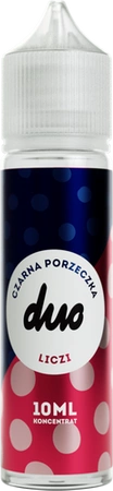 Longfill DUO 10ml/60ml - Czarna Porzeczka / Liczi