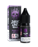 Liquid Dark Line Nicotine+ 10ml - Blueberry Mint Gum 06mg