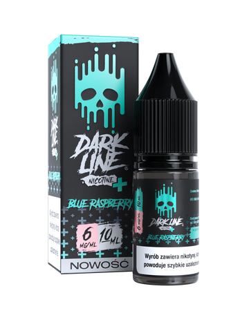 Liquid Dark Line Nicotine+ 10ml - Blue Raspberry 06mg