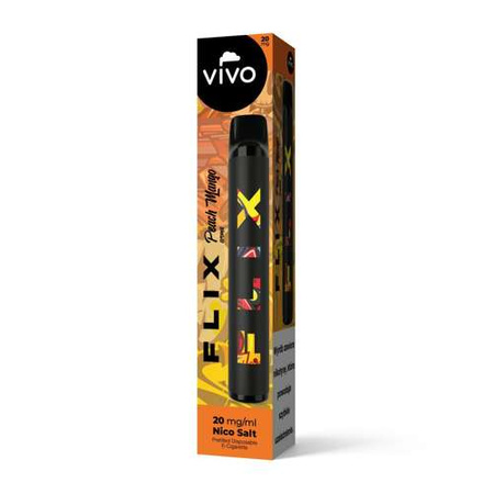 Einweg E-Zigarette VIVO FLIX 700 - Peach Mango 20mg