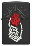 Lighter ZIPPO - LOVE POSITIVITY BLACK MATTE