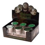 Tobacco grinder - Green Metal