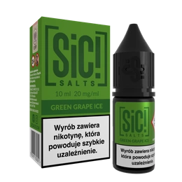Liquid SIC! Salt 10ml - Green Grape 20mg