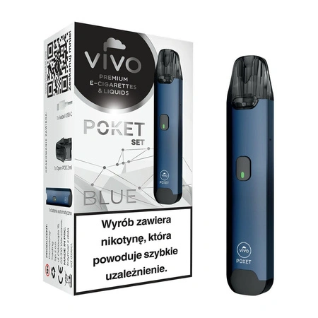 E-Papieros POD VIVO Poket Open Blue bez grzałki