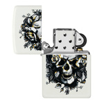 Feuerzeug ZIPPO - SKULL AND ROSES