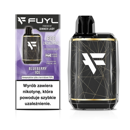 Einweg E-Zigarette Fuyl Kit Blueberry Ice 20mg