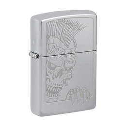 Lighter ZIPPO - MOHAWK SKULL CHROME