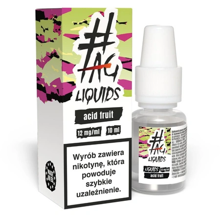 Liquid #TAG Classic 10ml - Acid Fruits 12mg