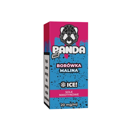 Liquid Panda Double Salt 10ml - Borów. Malina 20mg