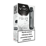 E-Zigarette POD VIVO Poket Open Grey ohne Verdampferkopf
