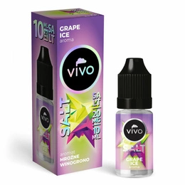 E-liquid VIVO Salt 10ml - Grape Ice 20mg