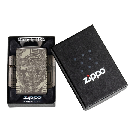 Feuerzeug ZIPPO - METAL HEAD DESIGN