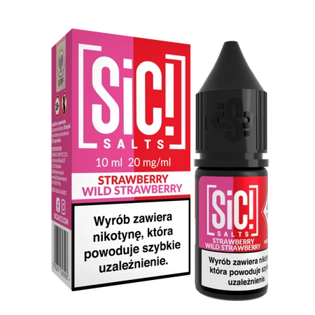 Liquid SIC! Salt 10ml - Strawberry Wild Strawberry 20mg