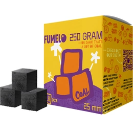 Coconut charcoal Fumelo 250g 25mm