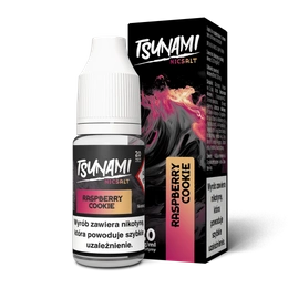 Liquid Tsunami Salt 10ml - Raspberry Cookie 20mg