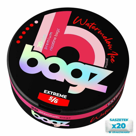 Nikotinbeutel BAGZ Watermelon Ice 5/6 EXTREME