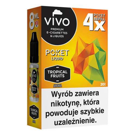 Liquid Vivo Poket - Tropical Fruits 20mg (8ml)