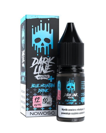 Liquid Dark Line Nicotine+ 10ml - Blue Mountain Drink 12mg