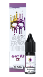 Longfill Dark Line Black Edition 9ml - GRAPE TEA ICE