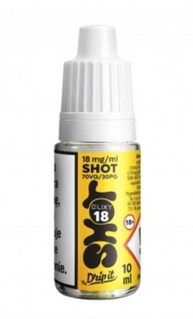 Nicotine shot ELIXY BY DRIP IT 10ML 70/30 - 18MG