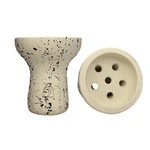 Hookah Bowl Kong TURKISH DUET White