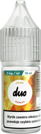 Liquid DUO 10ml - Melon Papaya 3mg