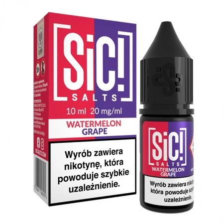 Liquid SIC! Salt 10ml - Watermelon Grape 20mg