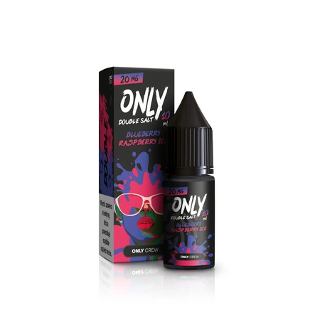 Liquid Only Double Salt 10ml - Blueberry Raspberry Ice 20mg