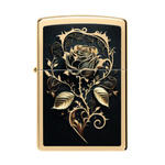 Feuerzeug ZIPPO - GOLDEN ROSE