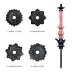 Shisha (Stem) Karma 3.2 Stripe Red