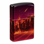 Feuerzeug ZIPPO - CYBER CITY DESIGN