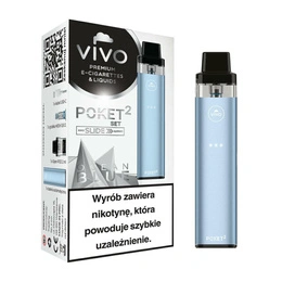 E-Cigarette POD VIVO Poket 2 Open Blue