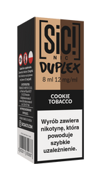 Liquid SIC! NIC 8ml - Cookie Tobacco 12mg