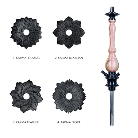 Shisha-Säule Karma 3.1 Stripe Pink