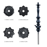 Shisha-Säule Karma 3.2 Black