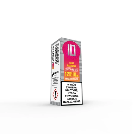 E-liquid ID Idealny 10ml - Guma Balonowa 12mg