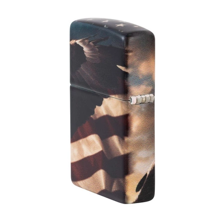 ZIPPO - Eagle Usa Flag Matte