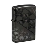 ZIPPO - Skulls Design Black