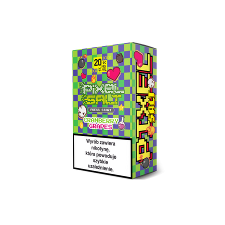 Liquid PIXEL Salt 10ml - Cranberry Grapes 20mg