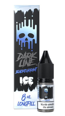 Longfill Dark Line Ice 8ml - Black Currant