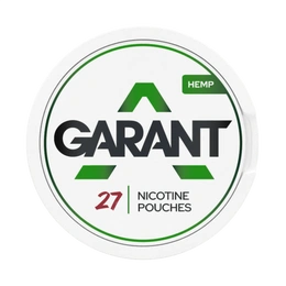Nicotine Pouche GARANT (Grant) Regular - Hemp 25mg