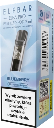 Wkład ELFBAR Elfa Pro Pod Blueberry 20mg 2ml