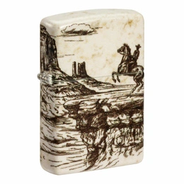 Lighter ZIPPO - WILD WEST SCENE