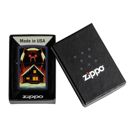 Feuerzeug ZIPPO - BEAR AND CABIN