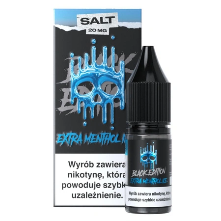 E-liquid Dark Line Black Edition Salt 10ml - Extra Menthol Ice 20mg