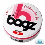 Nikotinbeutel BAGZ Watermelon Ice 3/6 STRONG